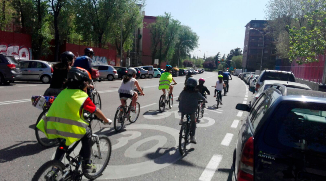 Nuestrxs alumnxs de 5ª de primaria ya son “ciclistas urbanos”