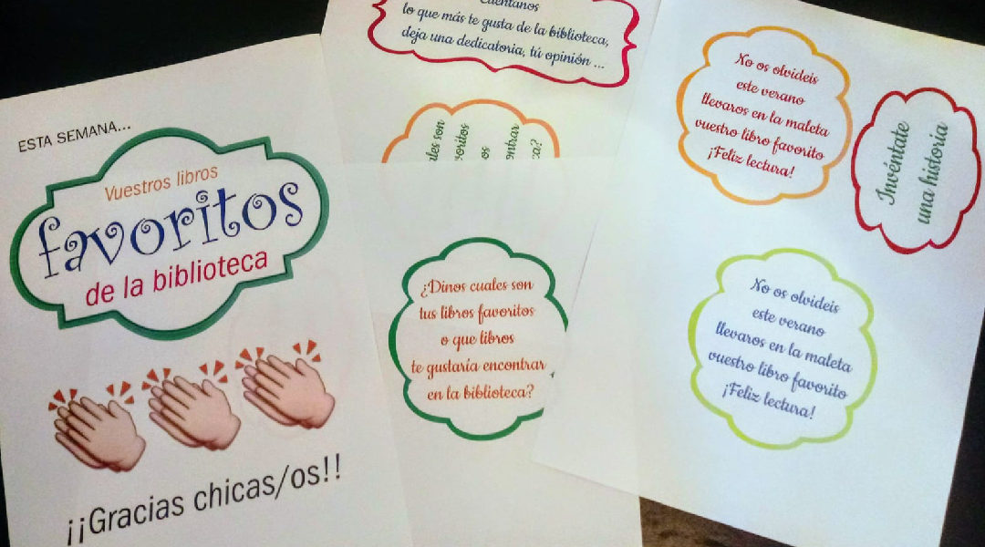 Nuestras dos últimas semanas en la biblioteca
