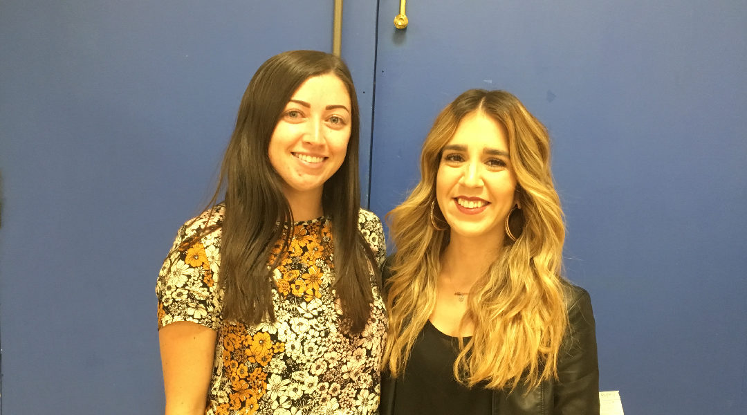 Meet the English Language Assistants: Toni and Vanessa