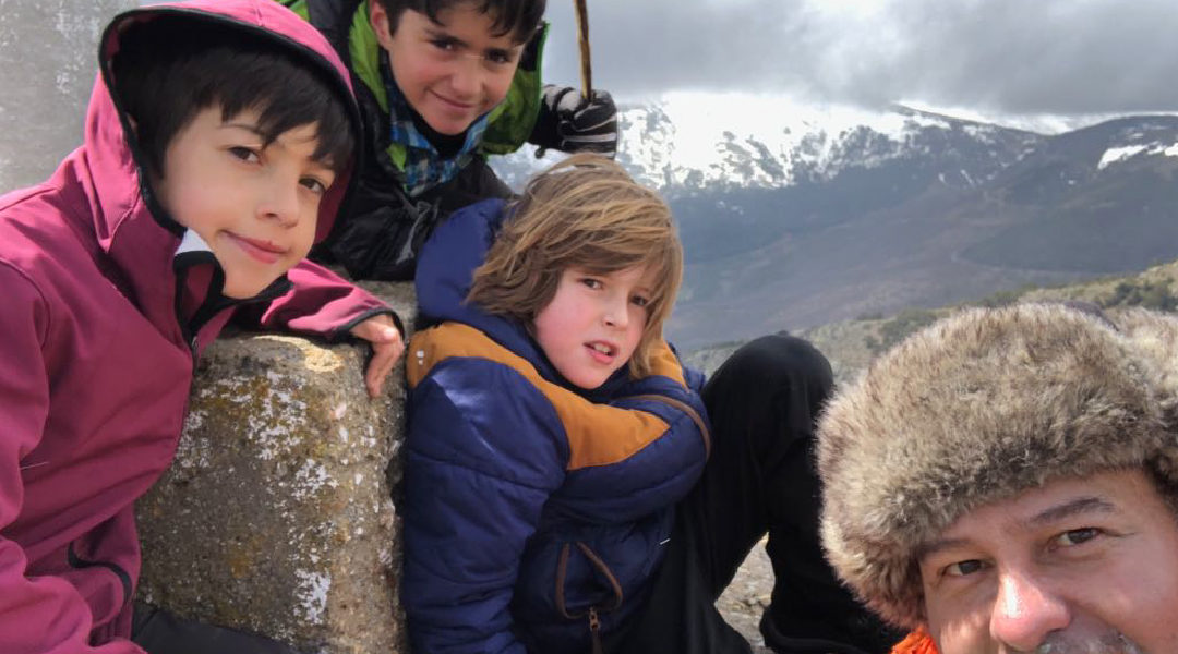 Travesía invernal por el entorno del Puerto de la Morcuera