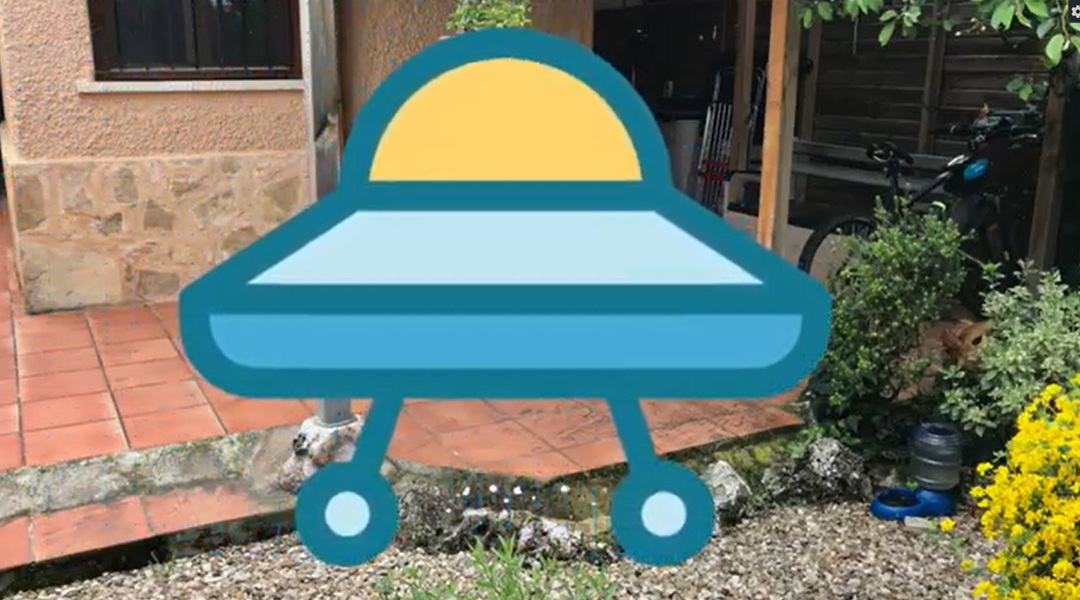 Recibimos una visita muy espacial