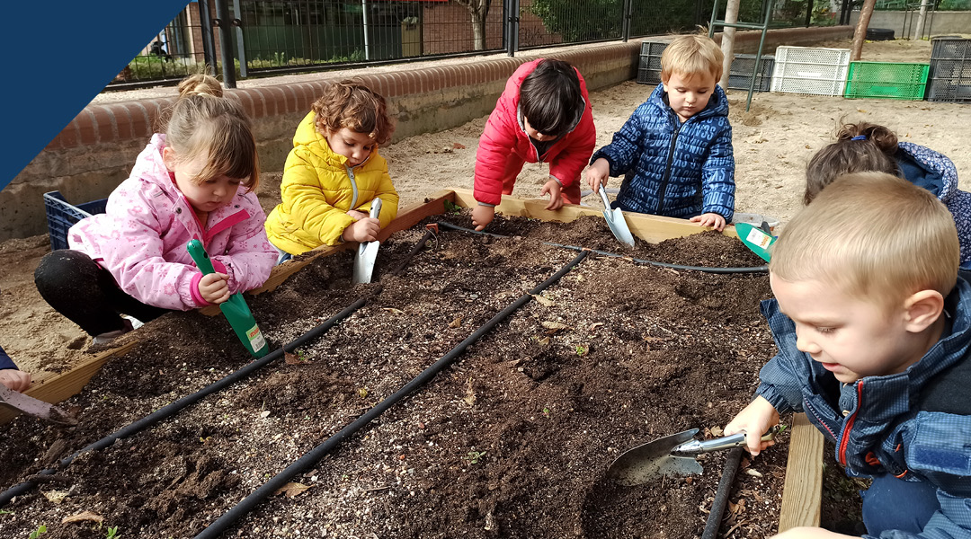 El huerto de infantil