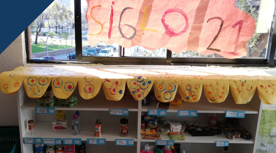 Tenemos un supermercado dentro del aula