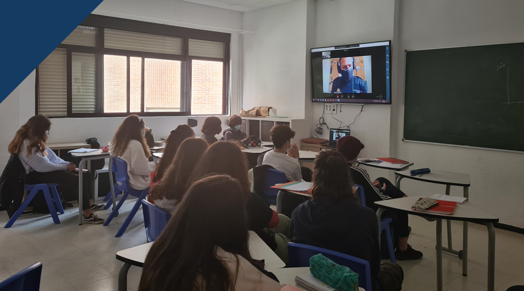 Sesiones de sensibilización en la ESO