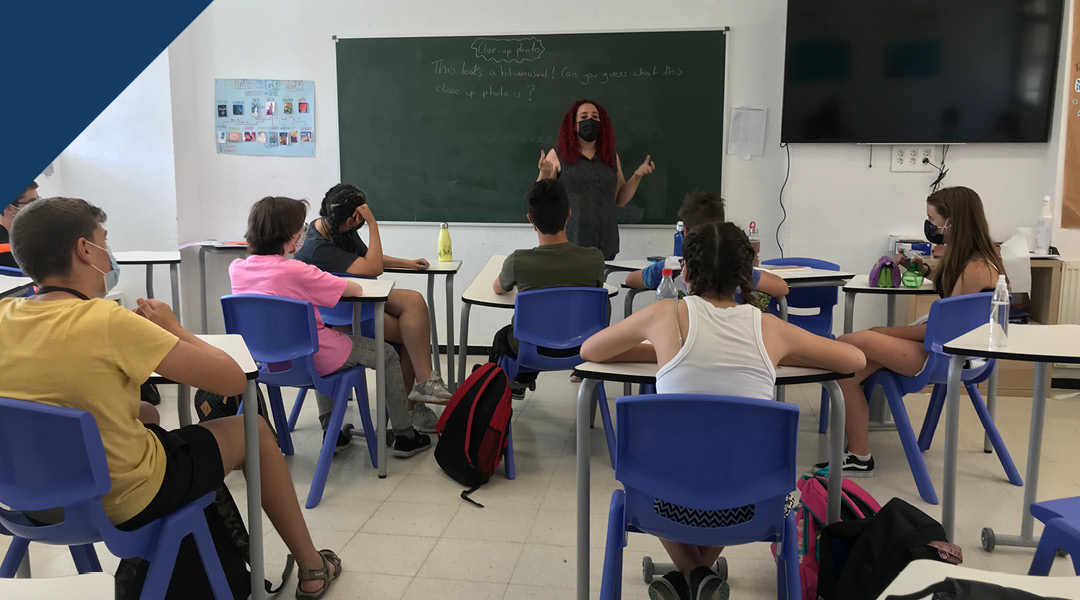 Visita de Elena Martínez