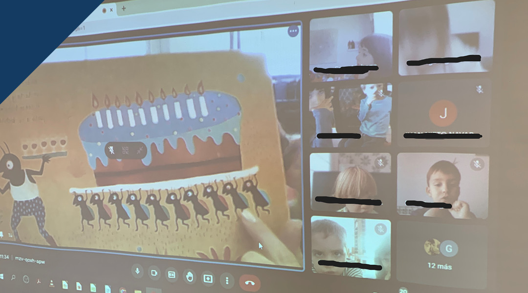 Nos videollamamos con los/las peques de casa