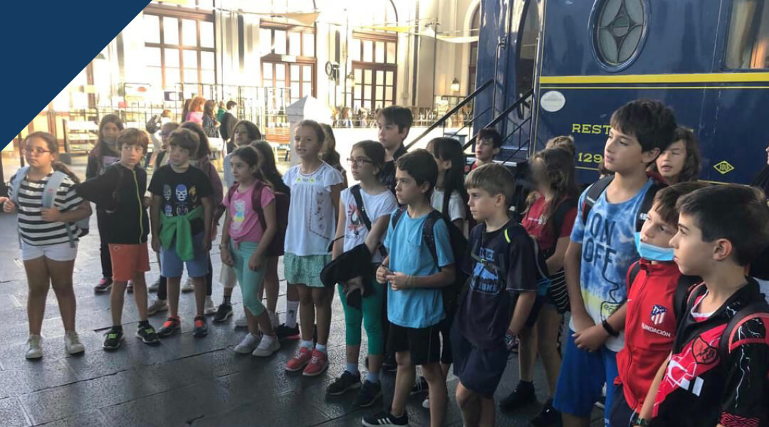 ¡Pasajeros al tren!