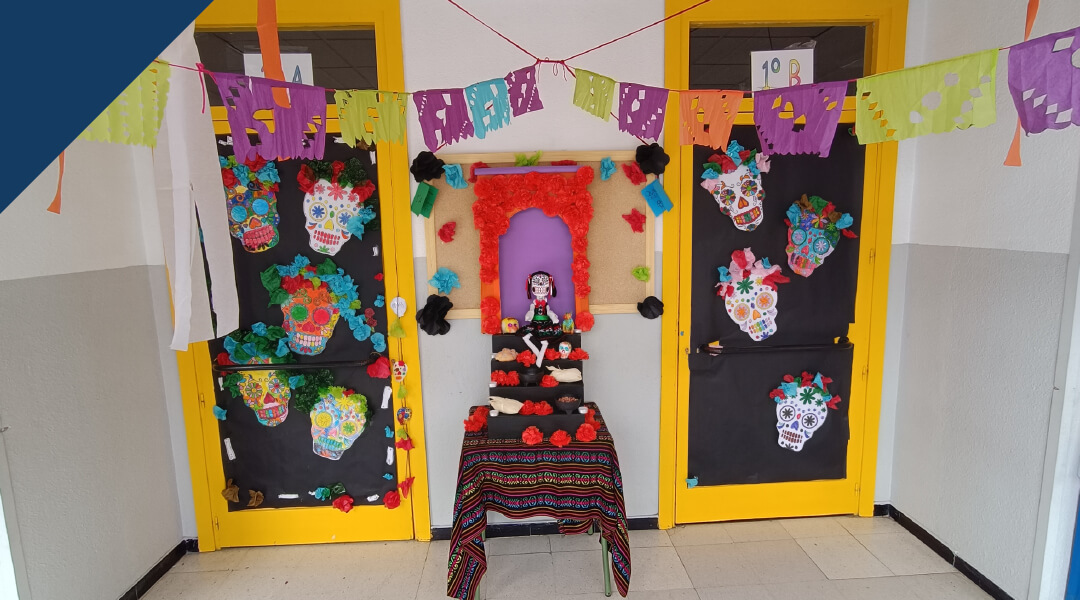 Festejo Día de Muertos en 1º de Primaria