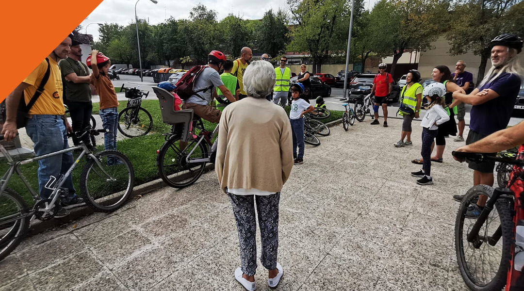 Un paseo en bici por Moratalaz