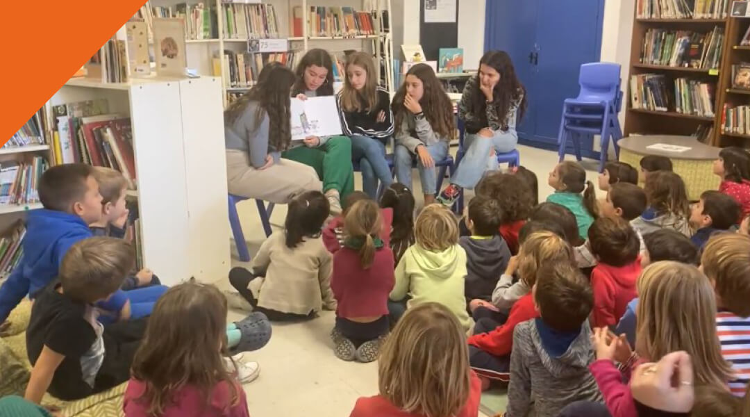 Cuentacuentos muy especiales en nuestra biblioteca