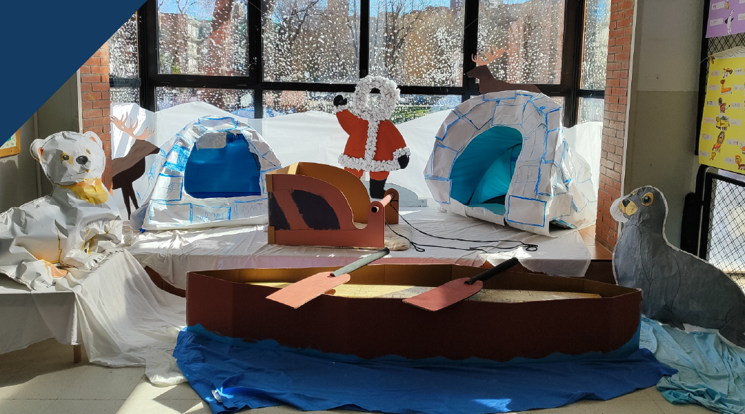 El Polo Norte llegó al colegio