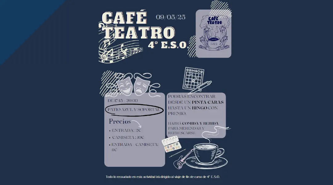 Pasa la tarde en nuestro Café-Teatro