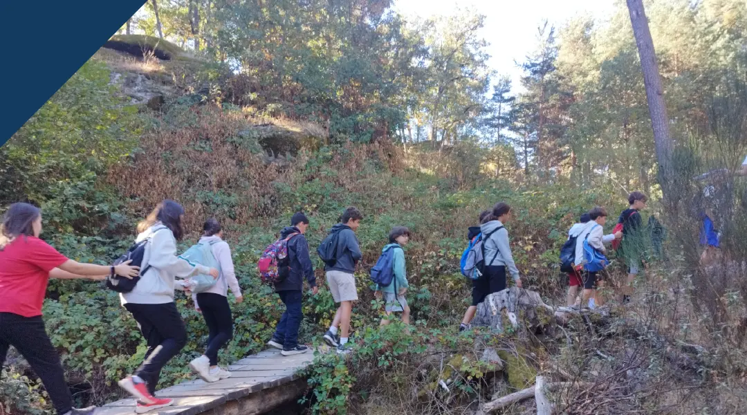La etapa de Secundaria realiza su tradicional salida de convivencia