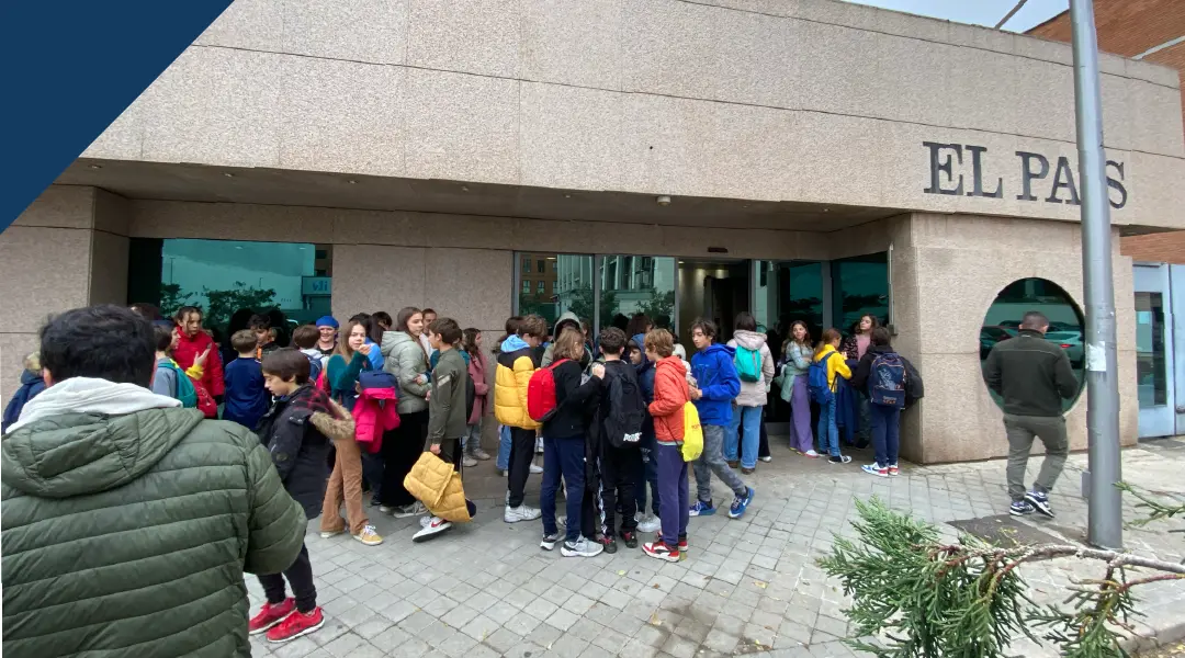 6º Primaria visita los periódicos ‘El País’ y ‘As’